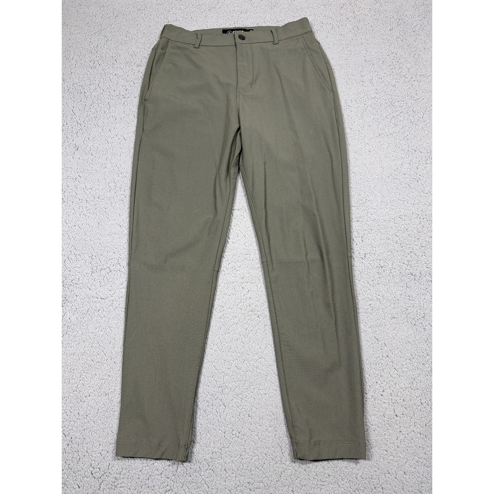 Cuts Clothing Pants Men M Green Joggers Elastic Cuff Lightweight Casual Athletic